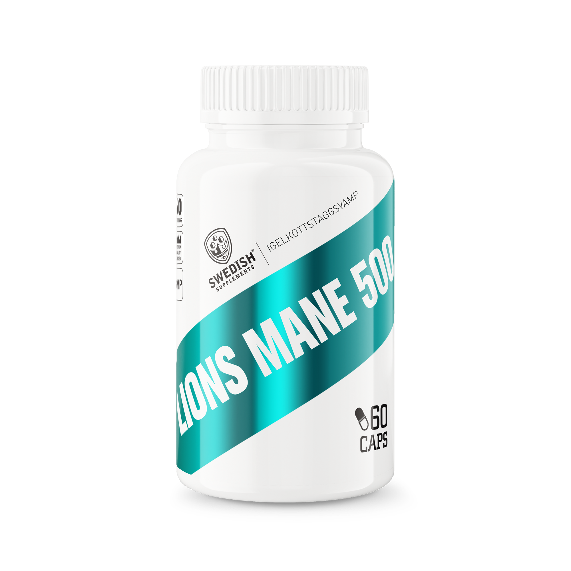 Lions Mane 500, 60 kapslar