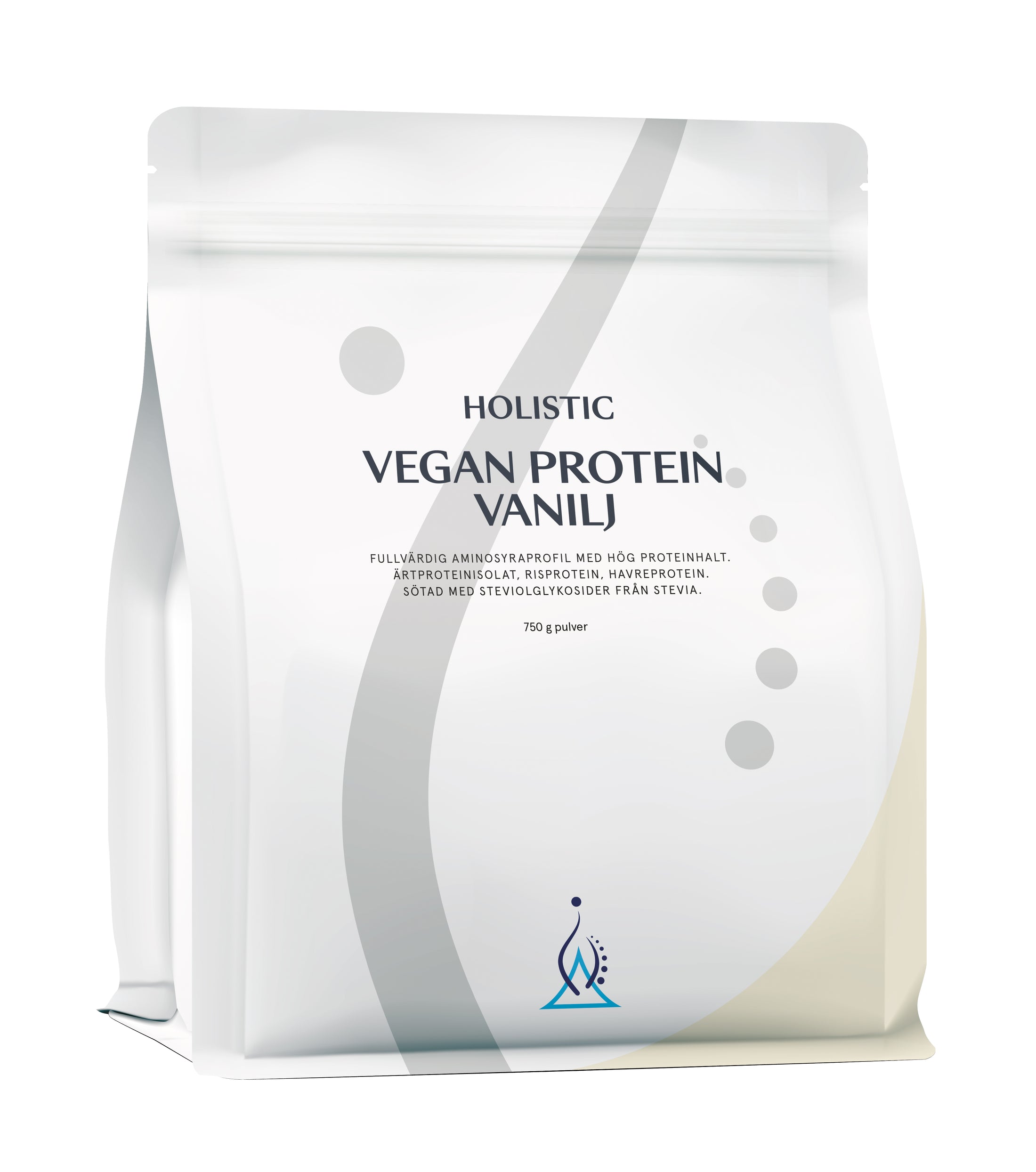 Holistic Vegan protein vanilj 750g