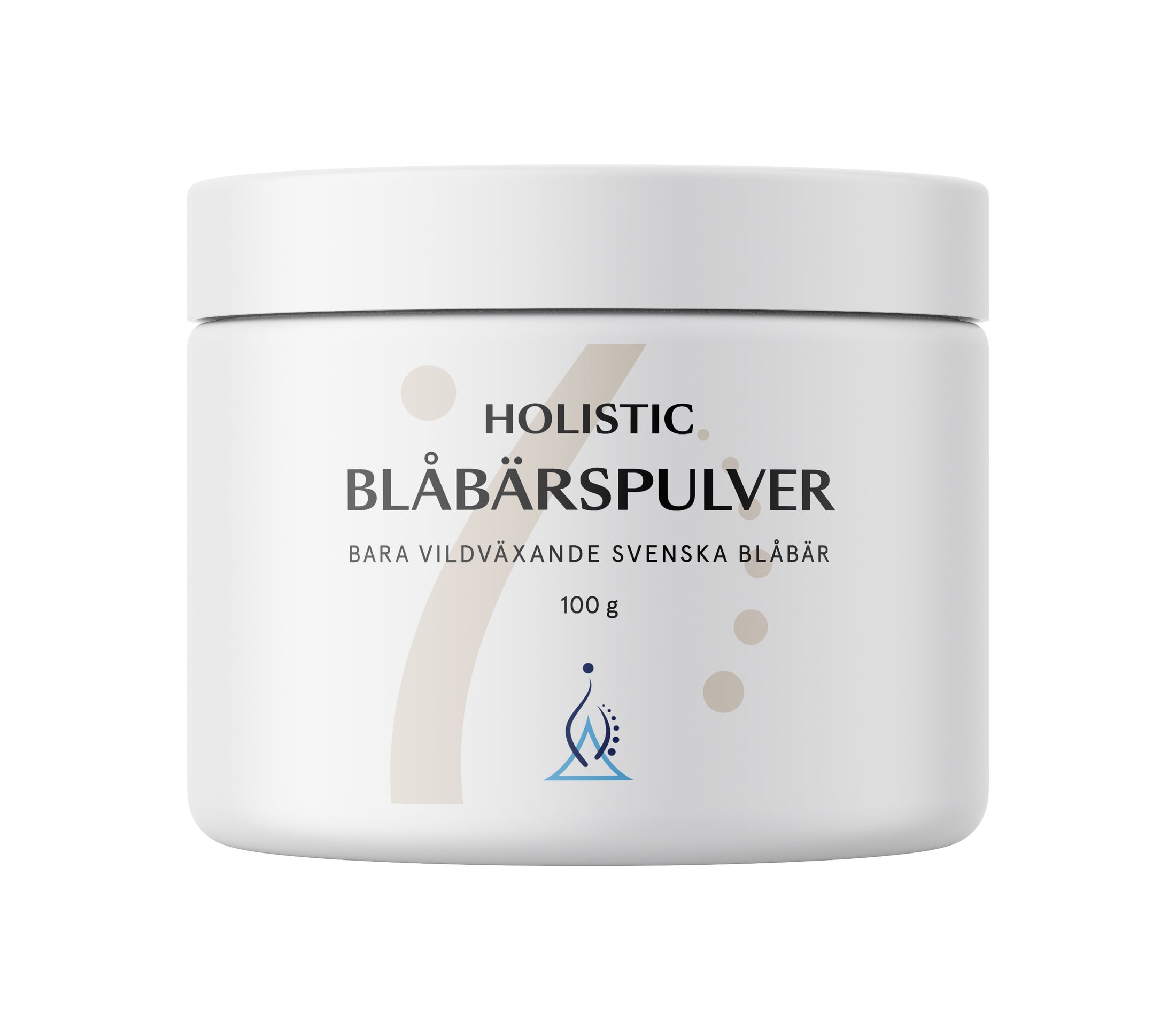 Holistic Blåbärspulver, 100g