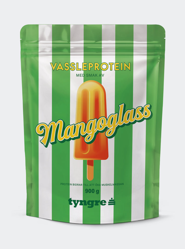 Tyngre Vassle Mangoglass 900g