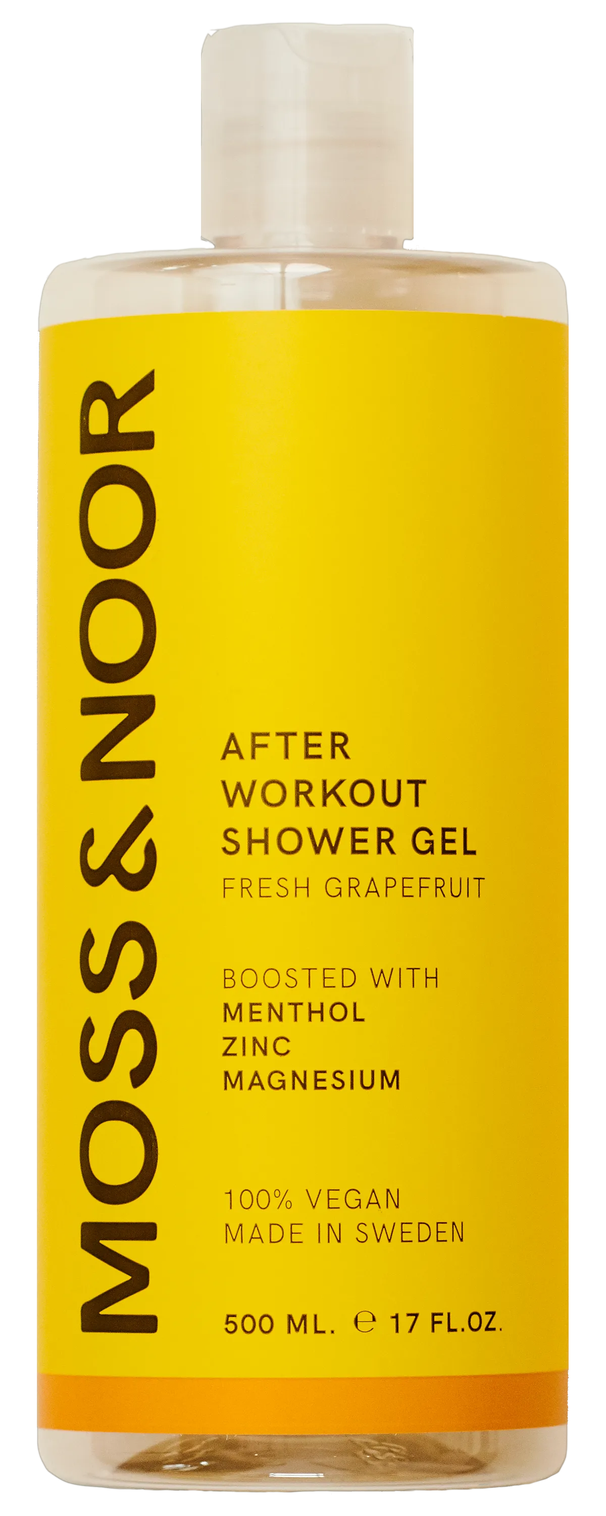Moss & Noor After Workout Shower Gel Fresh Grapefruit 500ml