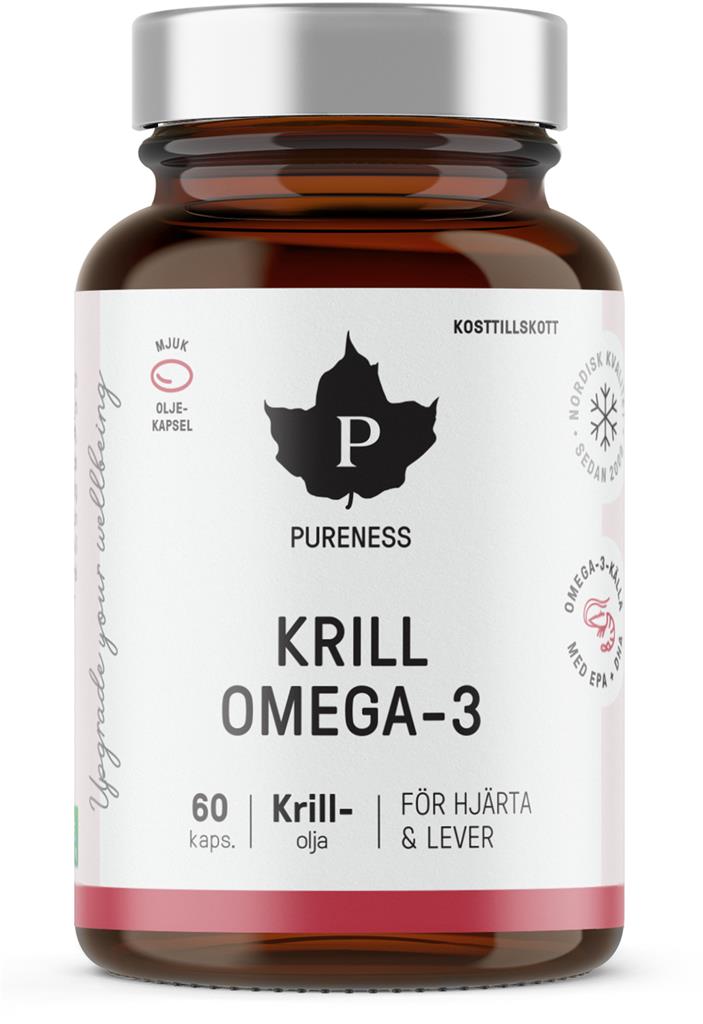 Pureness Krill Omega-3, 60 kapslar