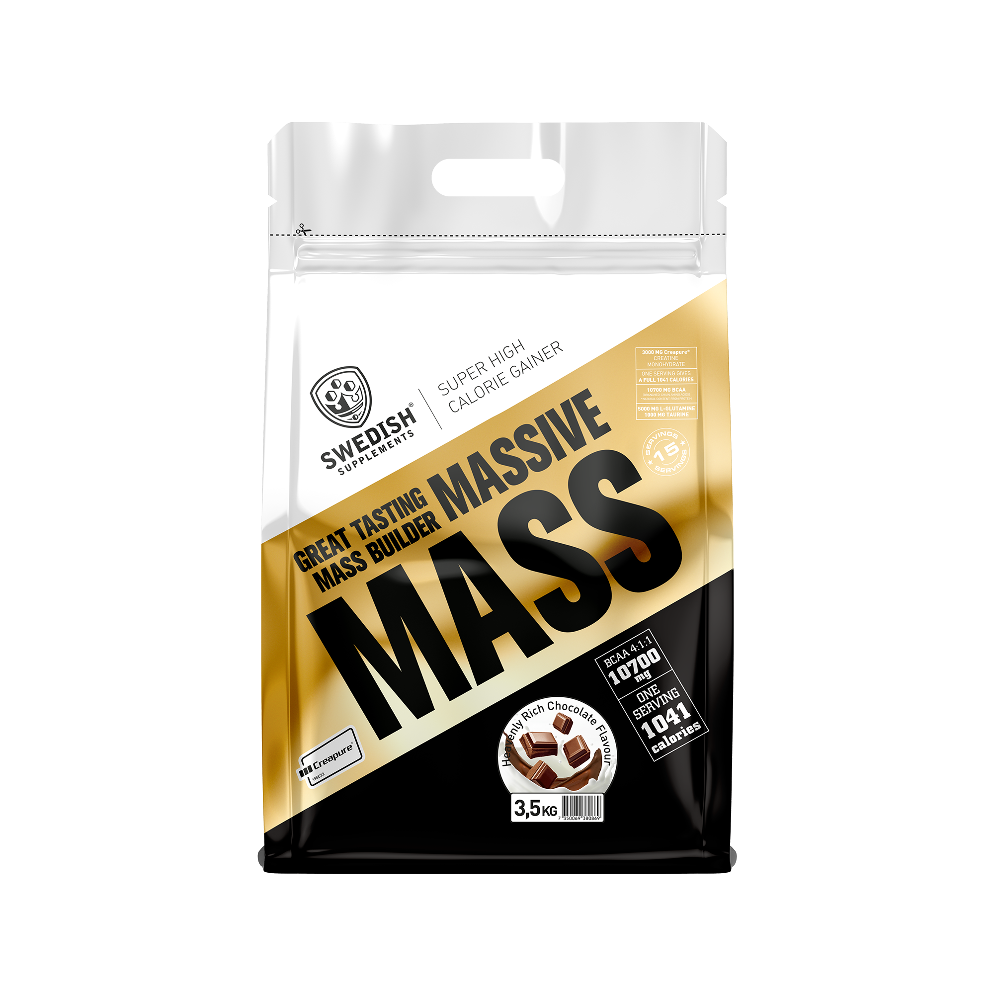 Massive Mass Heavenly Rich Chocolate, 3500g