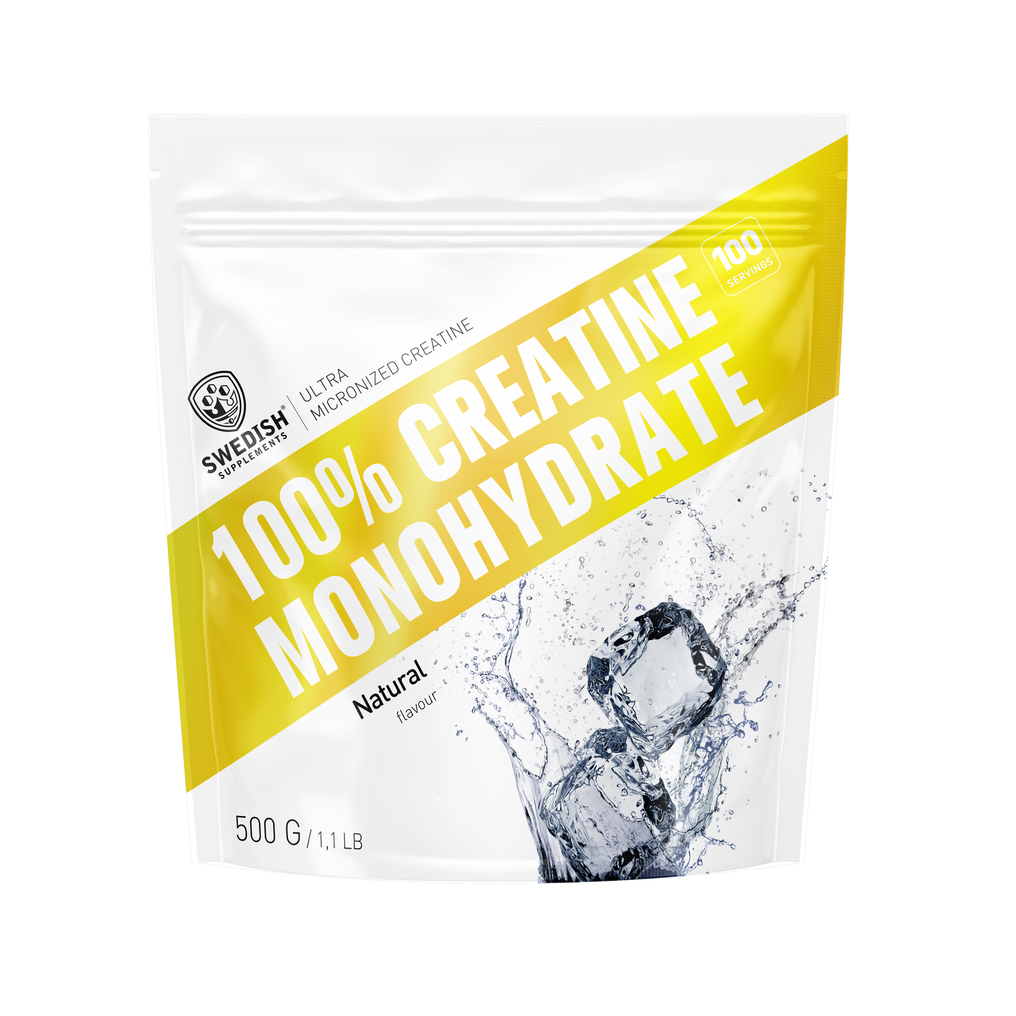 Swedish Supplements Creatine Monohydrate 500 g