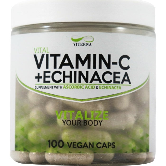 Viterna Vitamin C + Echinacea 100 Kapslar