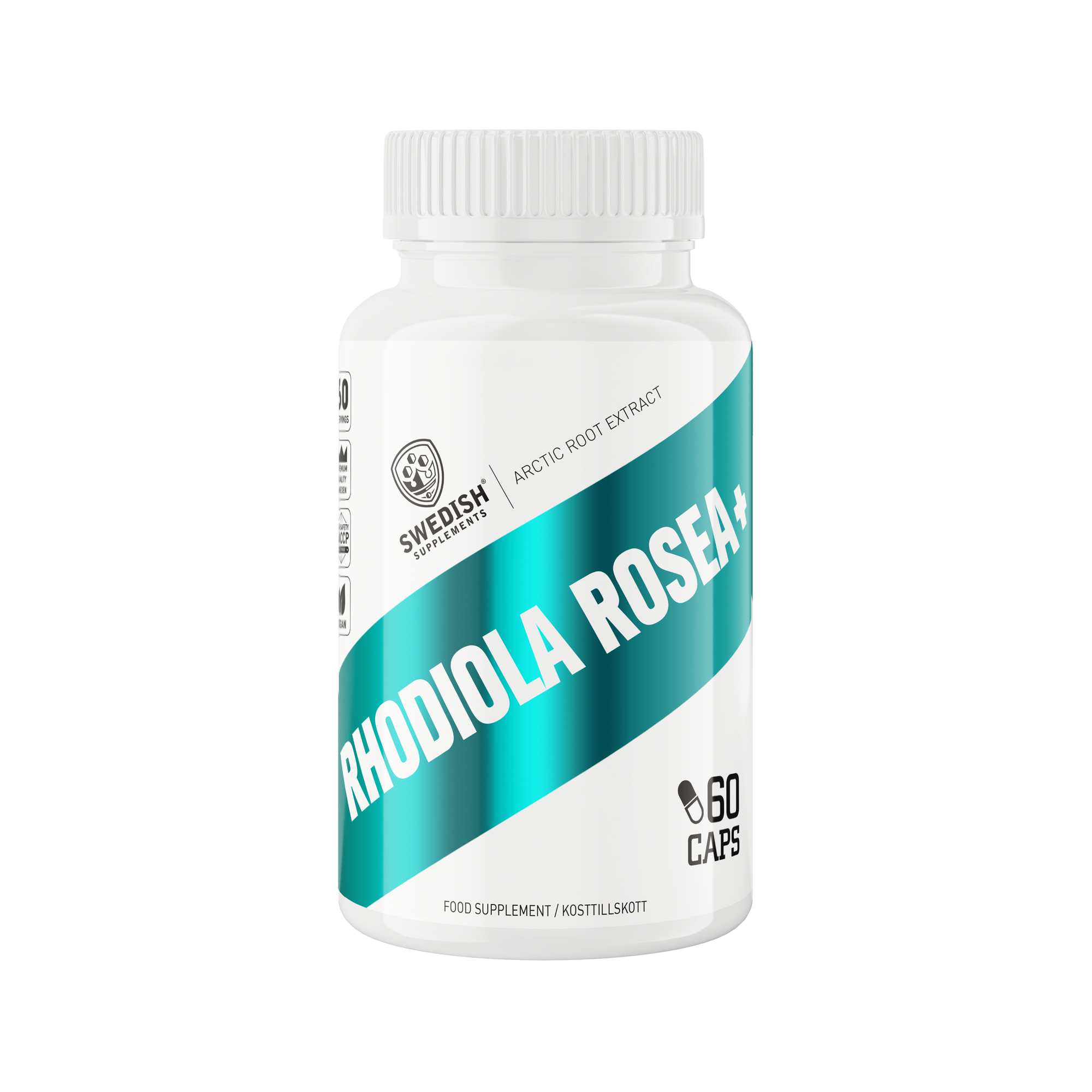 Swedish Supplements Rhodiola Rosea+ 60 caps
