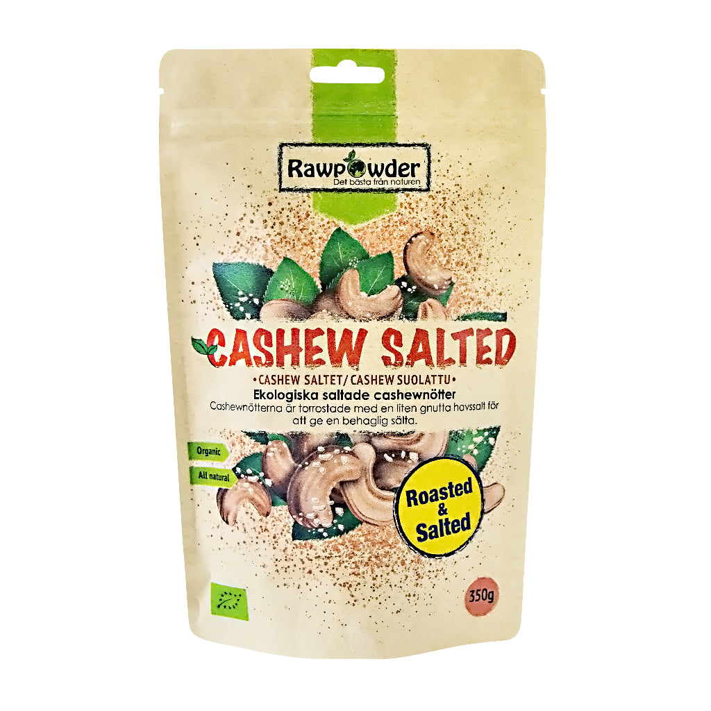 Rawpowder Cashew salted 350 g