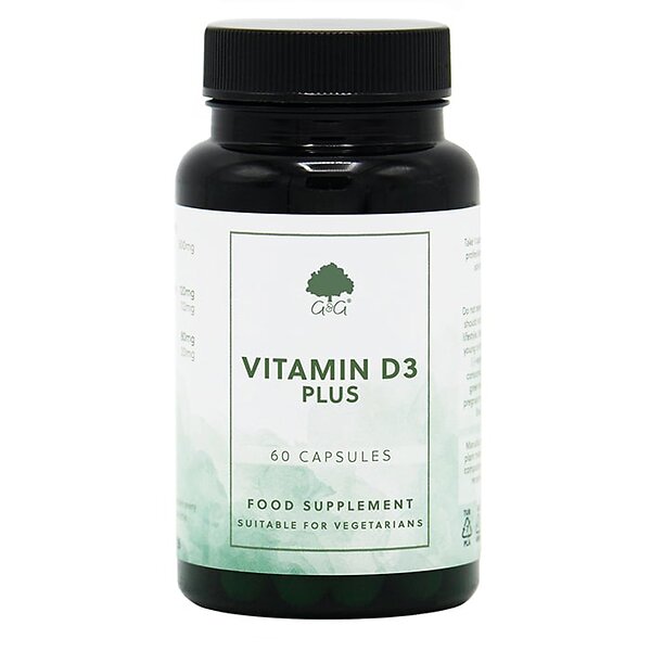 G&G Vitamin D3 & K2 60 kapslar