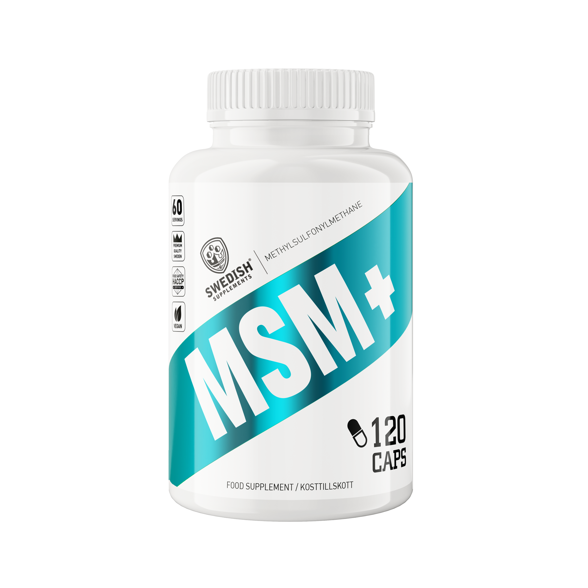Swedish Supplements MSM+ 120 caps