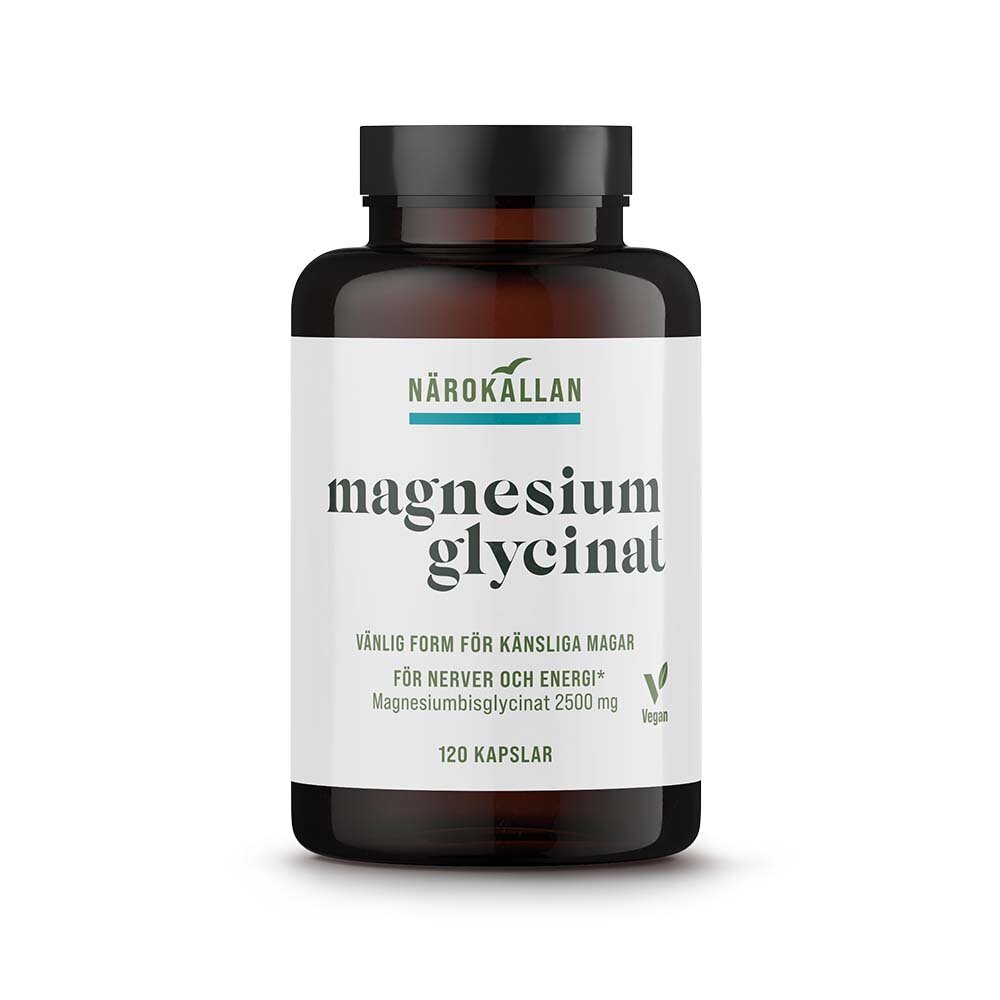 Närokällan Magnesiumglycinat 120 kapslar