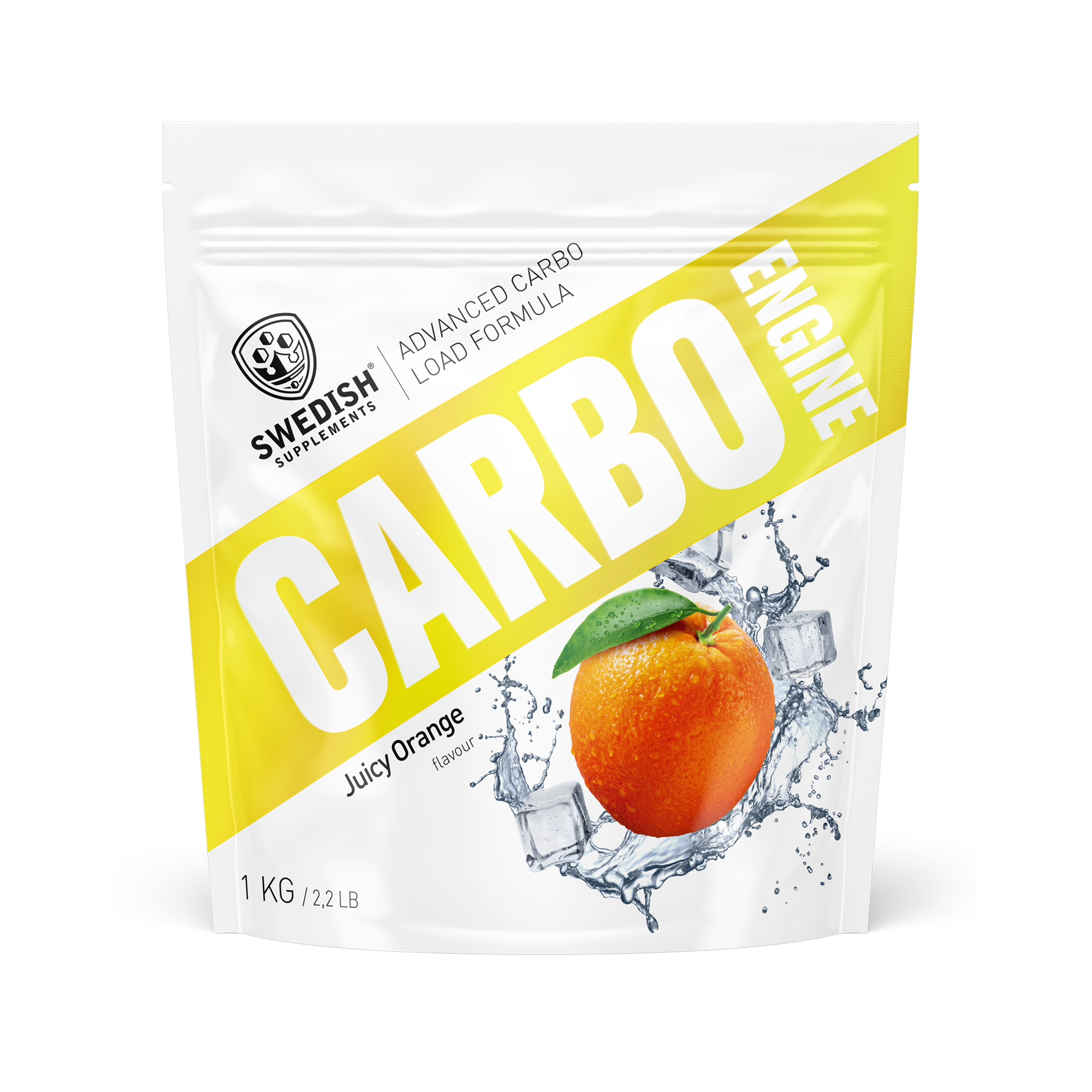 Swedish Supplements Carbo Engine Juicy Orange 1kg