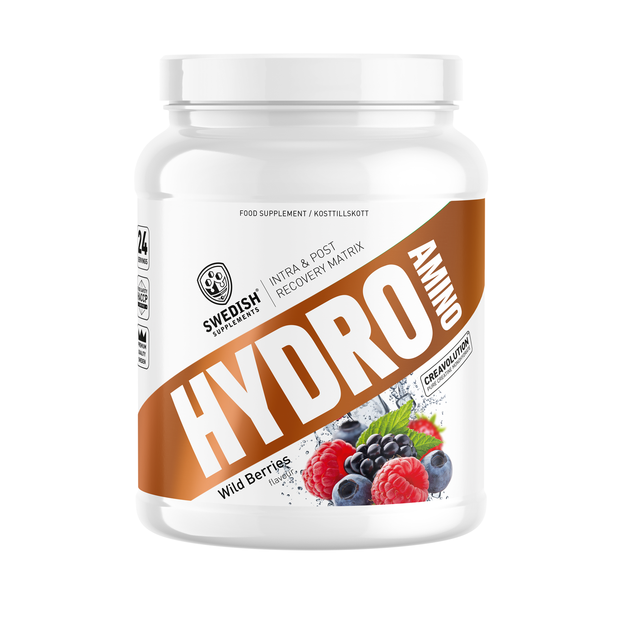 Swedish Supplements Hydro Amino Wild Berries 775g