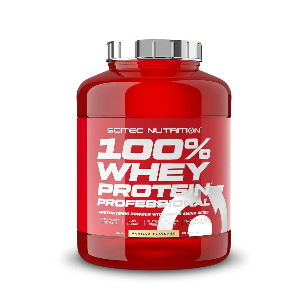 Scitec Nutrition 100% Whey Protein Professional 1816 g Vanilj