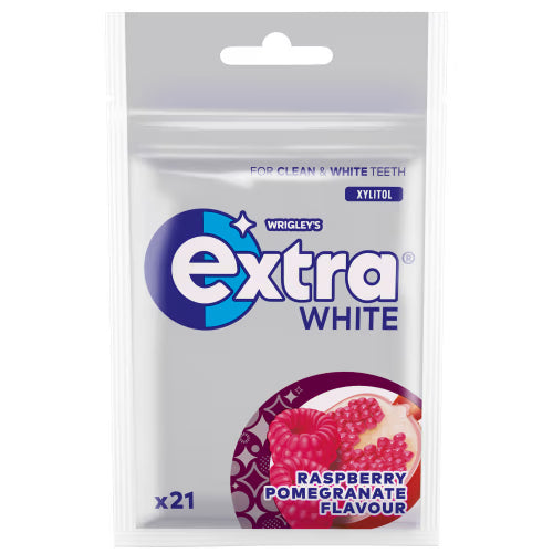 Extra Raspberry Pomegranate sockerfritt tuggummi