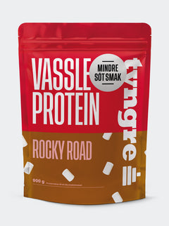 Tyngre vassle Rocky Road Mindre Söt Smak, 900g