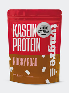 Tyngre Kasein Rocky Road Mindre Söt Smak, 750g