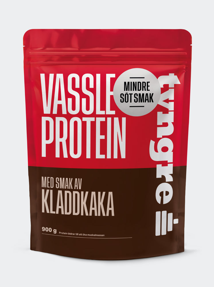 Tyngre Vassle Kladdkaka Mindre Söt, 900g