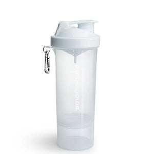 Smartshake Slim Shaker Pure White, 500 ml