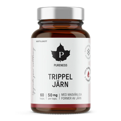 Pureness Trippel Järn, 60 kapslar