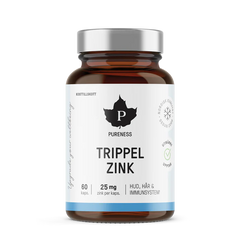Pureness Trippel Zink, 60 kapslar