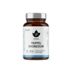 Pureness Trippel Magnesium, 60 kapslar