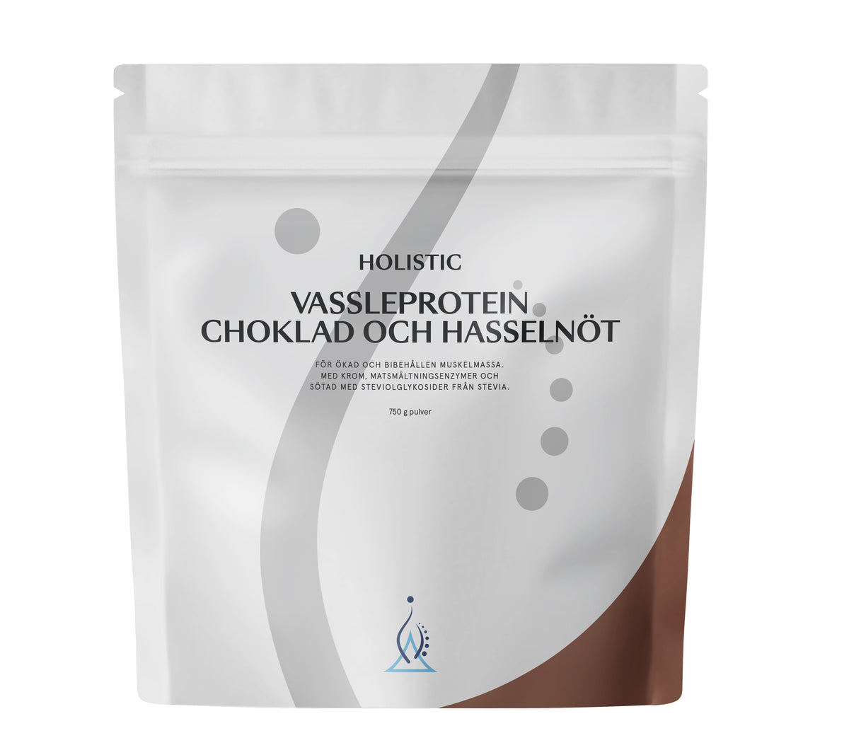 Holistic Vassleprotein Choklad och Hasselnöt, 750g
