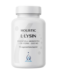 Holistic L-lysin 500mg, 90 kapslar