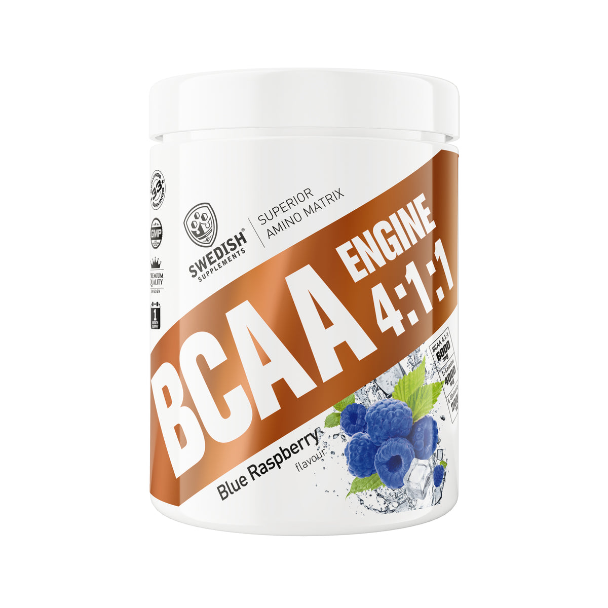 BCAA Engine Blue Raspberry, 400g