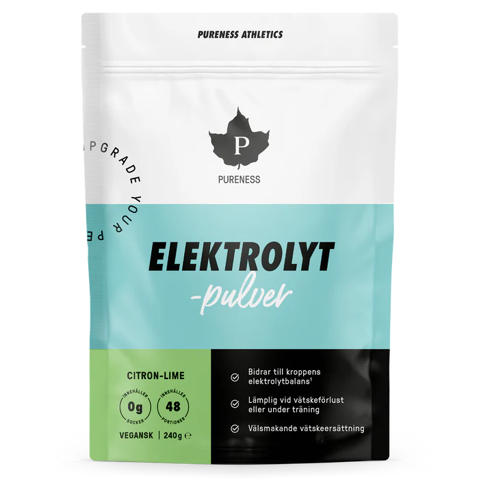 Pureness Elektrolytpulver Citron Lime, 240g
