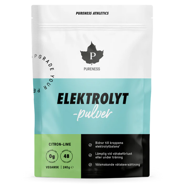 Pureness Elektrolytpulver Citron Lime, 240g