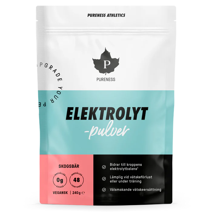 Pureness Elektrolytpulver Skogsbär, 240g