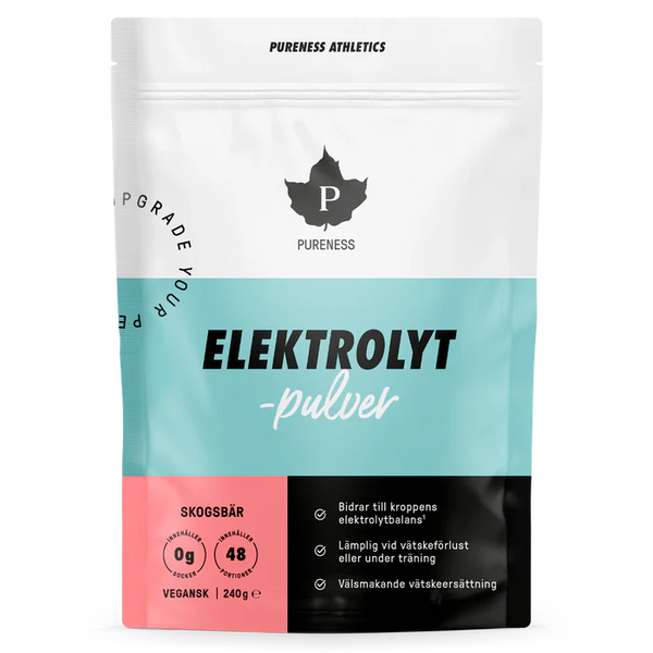 Pureness Elektrolytpulver Skogsbär, 240g