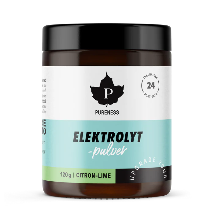 Pureness Elektrolytpulver Citron Lime, 120 g
