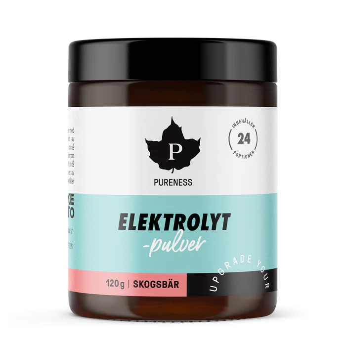 Pureness Elektrolytpulver Skogsbär, 120g