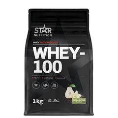 Whey-100 Vassleprotein 1 kg Vanilla-Pear