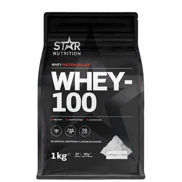 Whey-100 Vassleprotein 1 kg Naturell