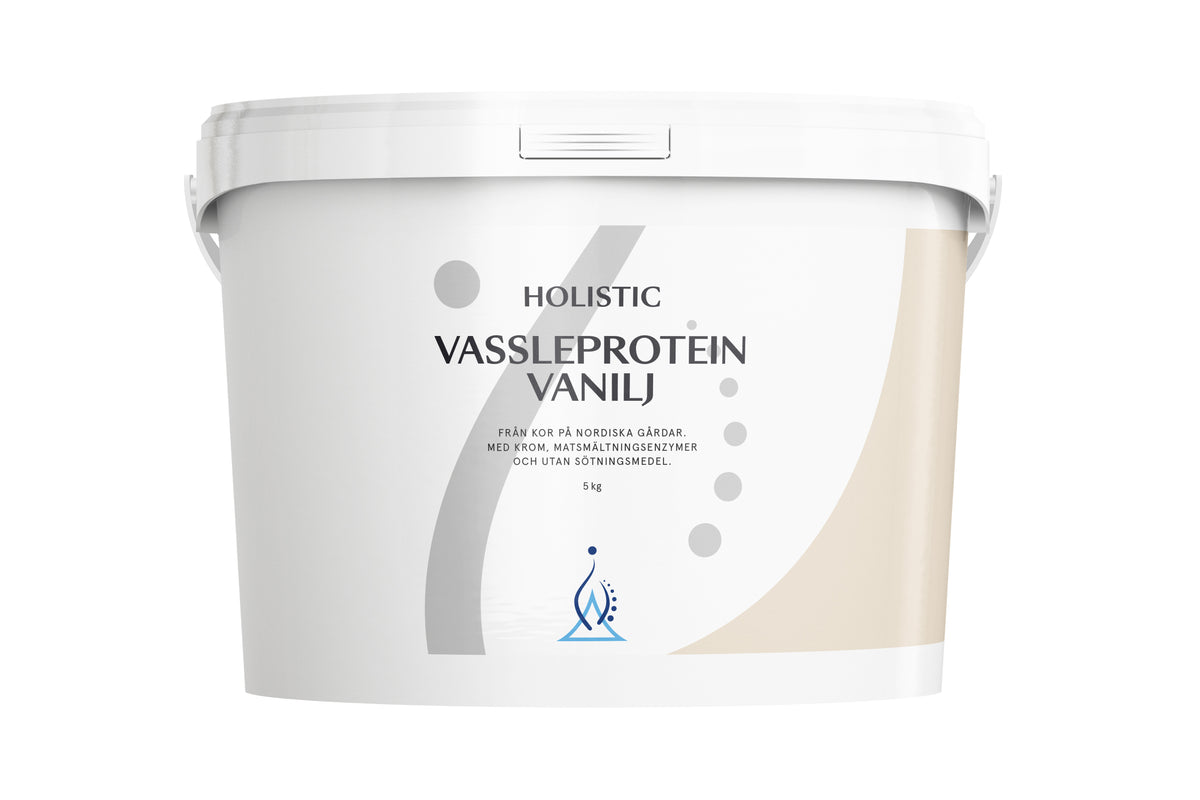Holistic Vassleprotein Vanilj 5kg