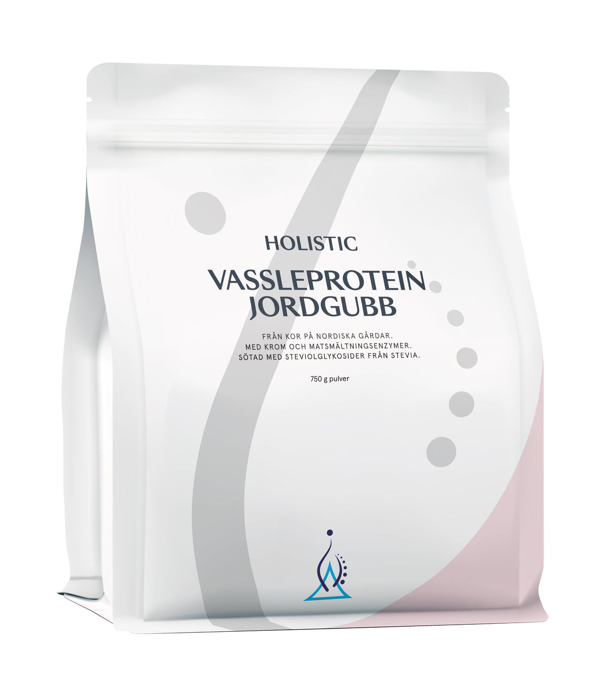 Holistic Vassleprotein Jordgubb 750g