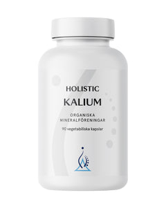 Holistic Kalium 250mg, 90 kapslar