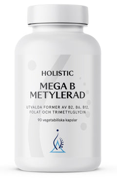 Holistic Mega B metylerad 90 kapslar