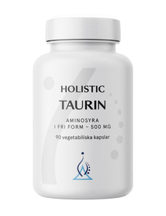 Holistic Taurin 500 mg 90 kapslar