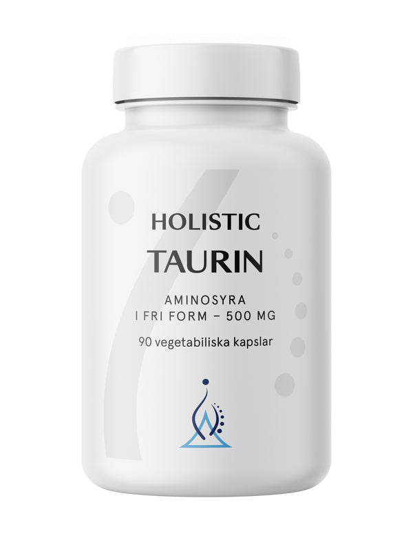 Holistic Taurin 500 mg 90 kapslar
