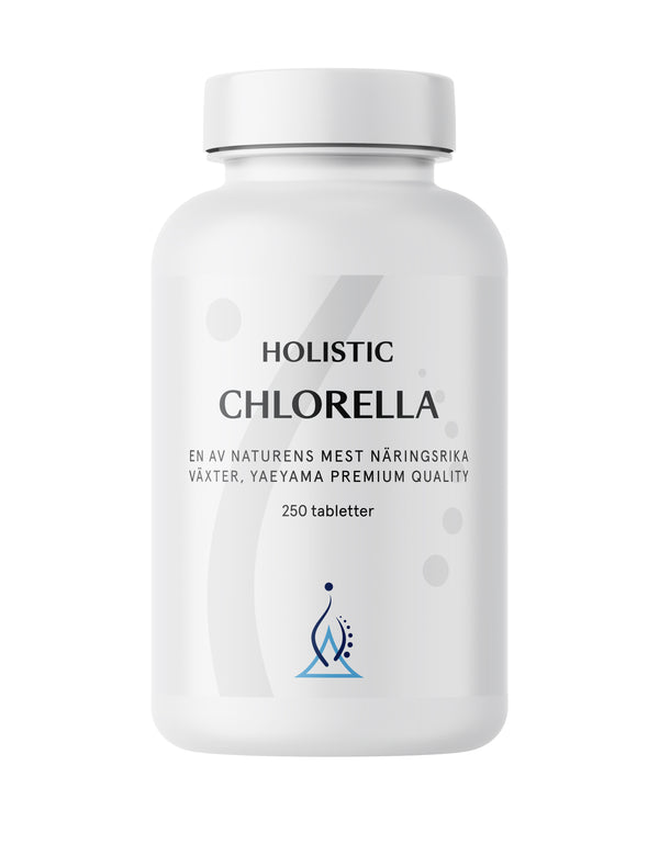 Holistic Chlorella 250 kapslar