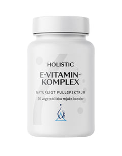 Holistic E-vitaminkomplex 30 kapslar
