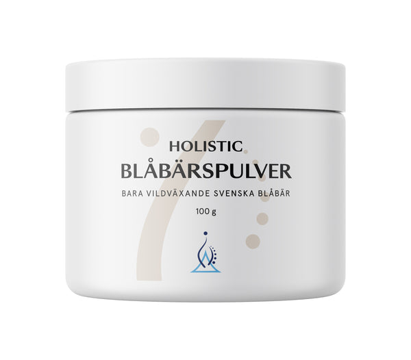 Holistic Blåbärspulver, 100g