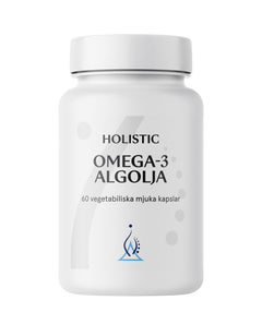 Holistic Omega-3 Algolja 60 kapslar