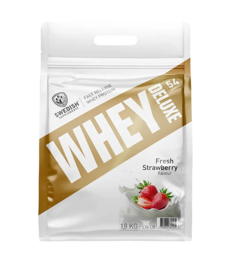 Whey Deluxe Fresh Strawberry 1800g