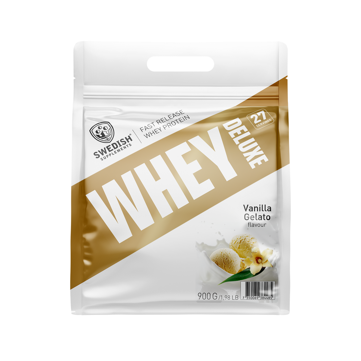 Whey Deluxe Vassleprotein 900g