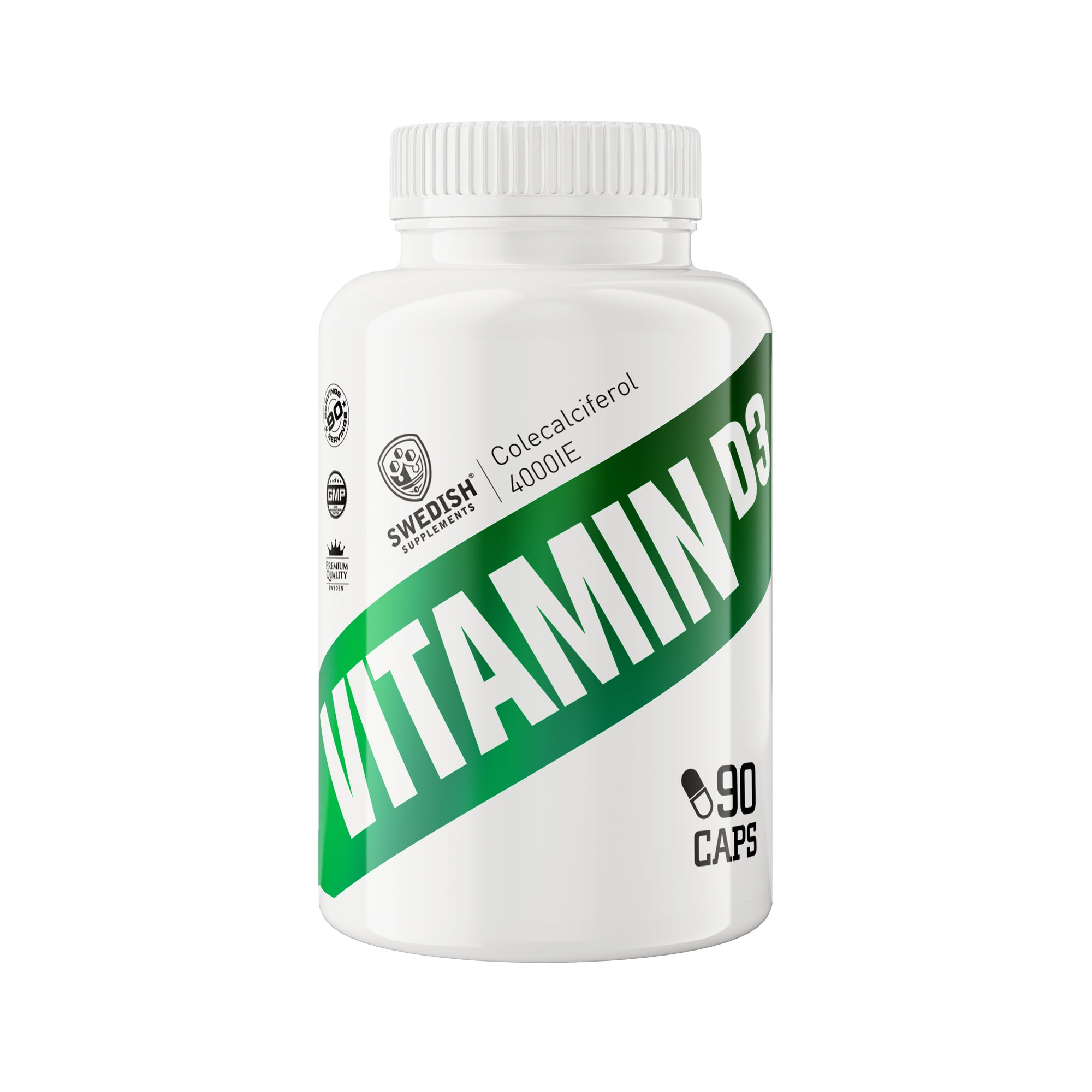 Swedish Supplements Vitamin D3 90 kaps
