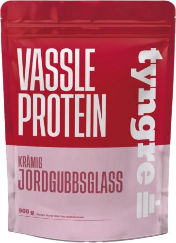 Tyngre Vassle Krämig Jordgubbsglass, 900g